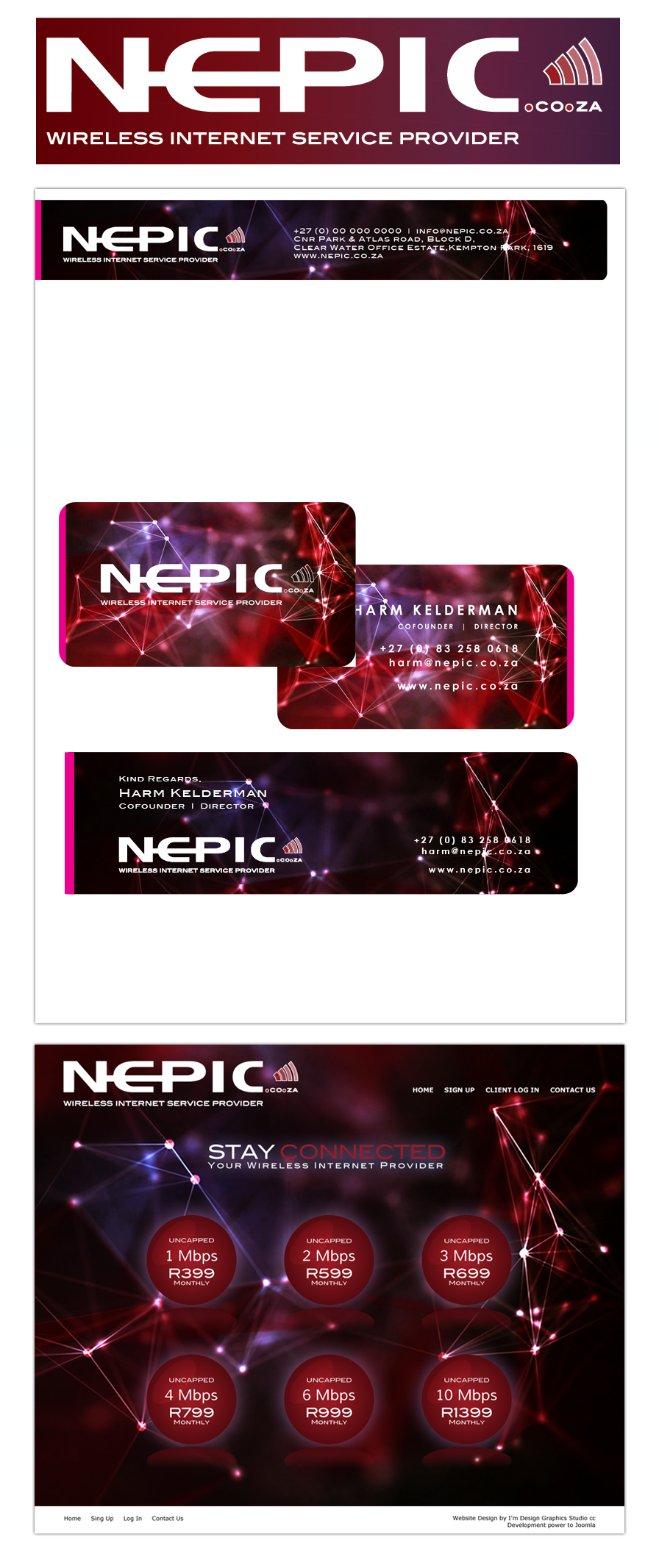 Nepic corporate Identity design