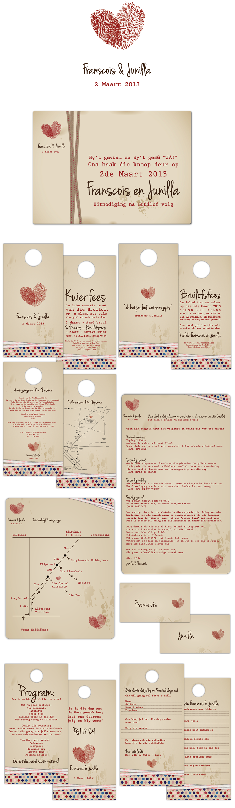 Wedding Stationary & Invitation