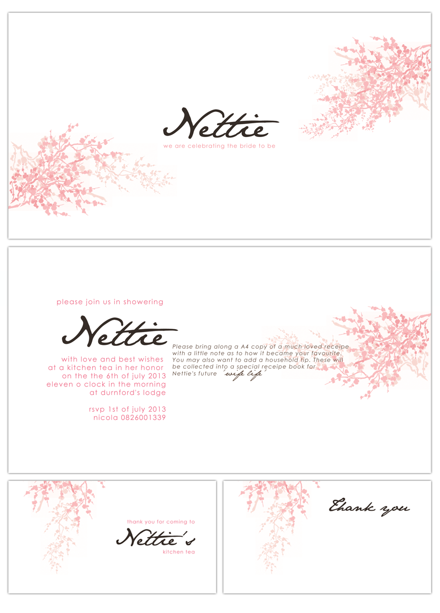 Kitchen Tea Invitation