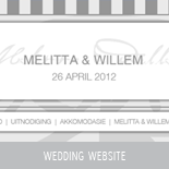 M&W Wedding website invitation | IM DESIGN GRAPHICS STUDIO CC