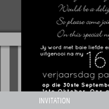 Danielle Birthday Invitation | IM DESIGN GRAPHICS STUDIO CC